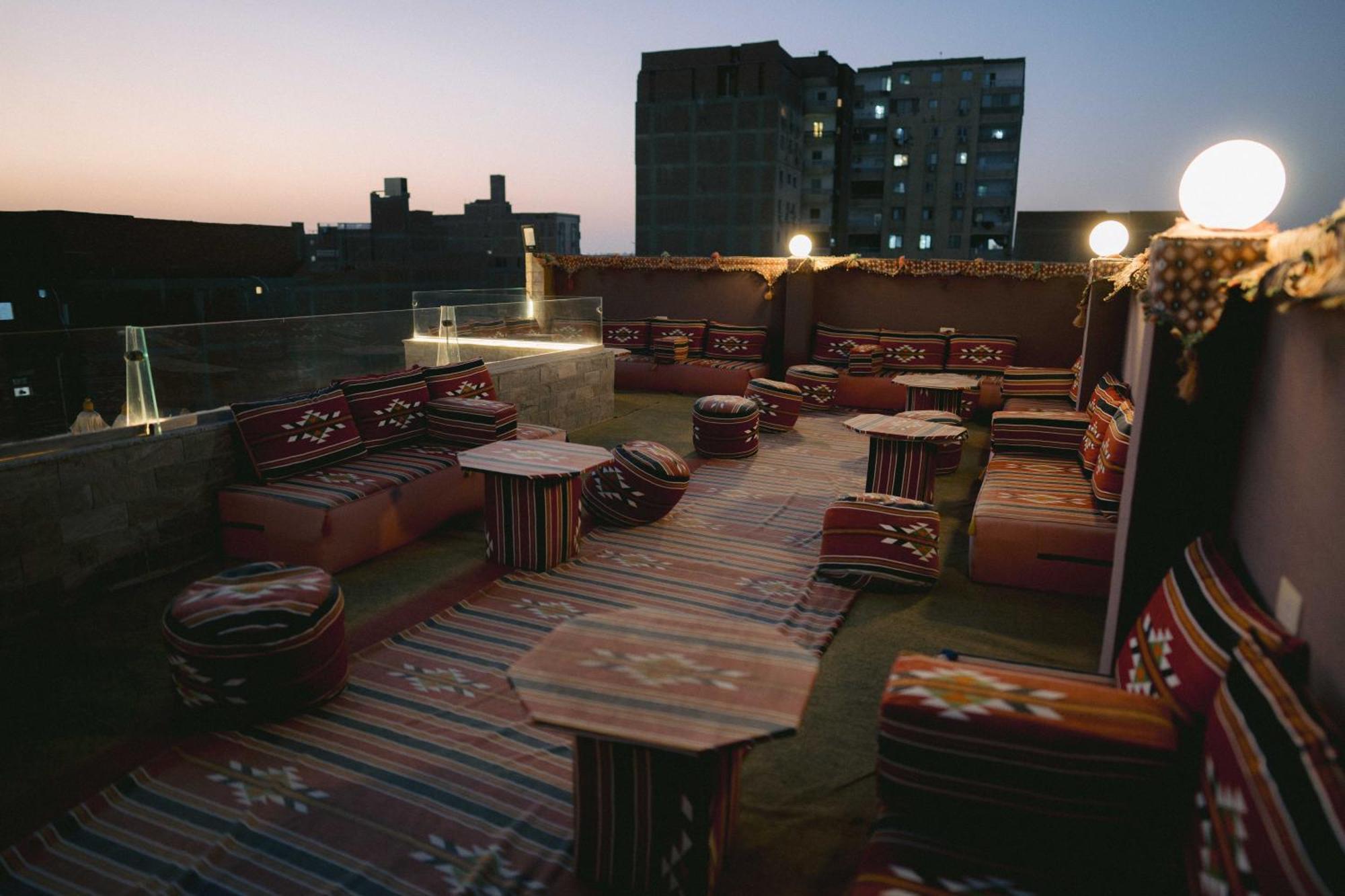 Tuya Pyramids Inn Kafret el-Gabal Esterno foto