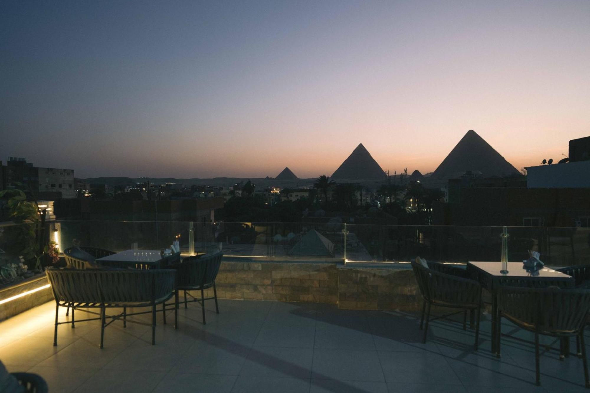 Tuya Pyramids Inn Kafret el-Gabal Esterno foto